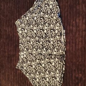 Black & white skirt from Forever 21